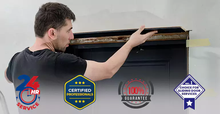 Wood Door Crack and Hole Repair in Fort Lauderdale