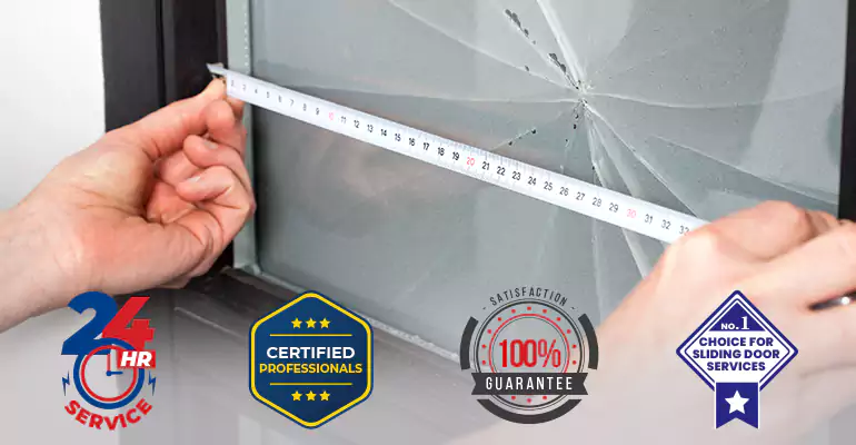 Residential Sliding Door Glass Repair in Fort Lauderdale